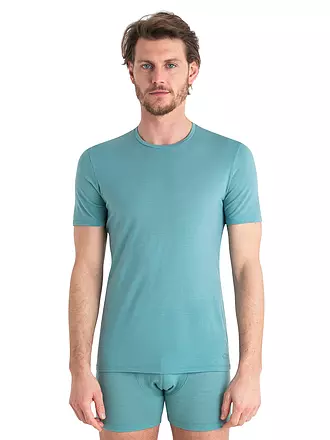 ICEBREAKER | T-shirt de sport homme Anatomica Crewe BF 150 | petrol